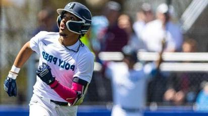 Baseball player running